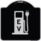 Signmission Ev Electric Vehicle Charging Station Heavy-Gauge Aluminum Sign, 18" x 18", BS-1818-24090 A-DES-BS-1818-24090 - alternate 1